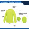 Ge HV Safety TShirt, Long Sleeve Breathable Mersh S GS108GS